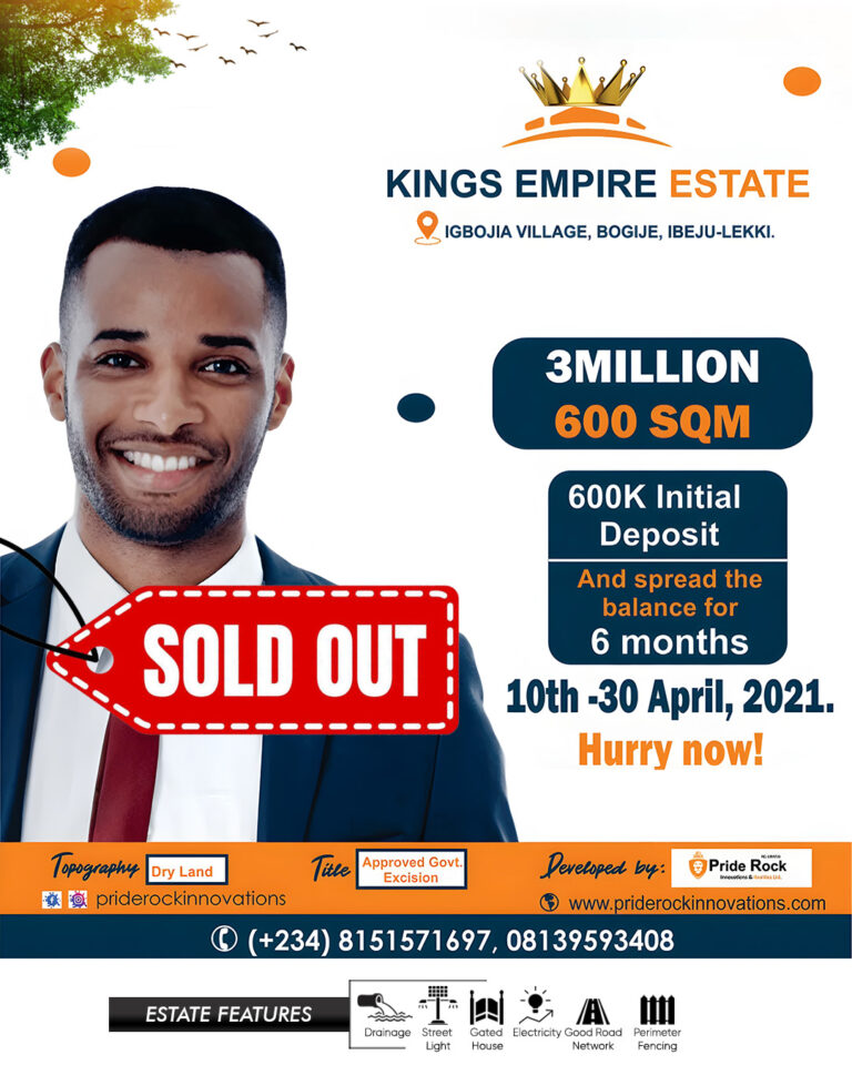 Kings Empire Estate Sold-Out